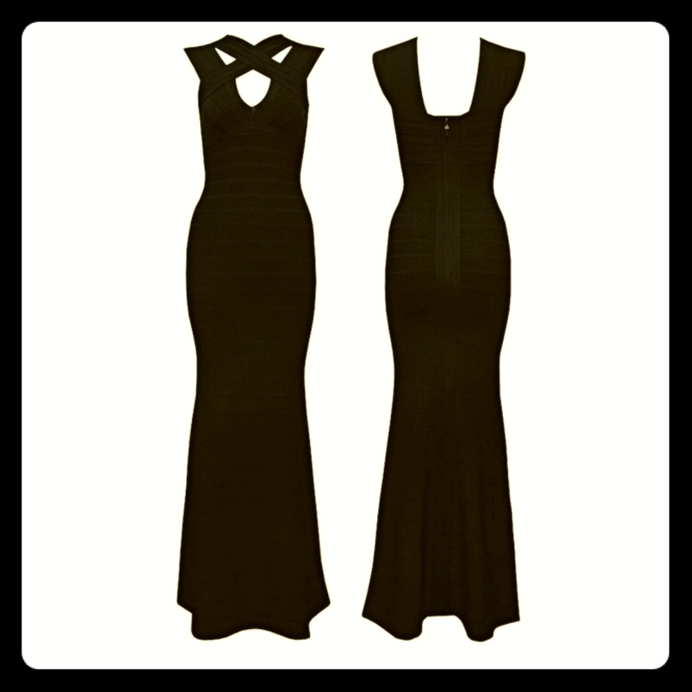 Stretchy Bodycon Gown / Bandage Dress